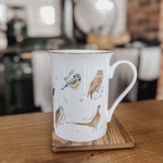 British Birds Bone China Mug - FADED PRINT - Birdie Barn