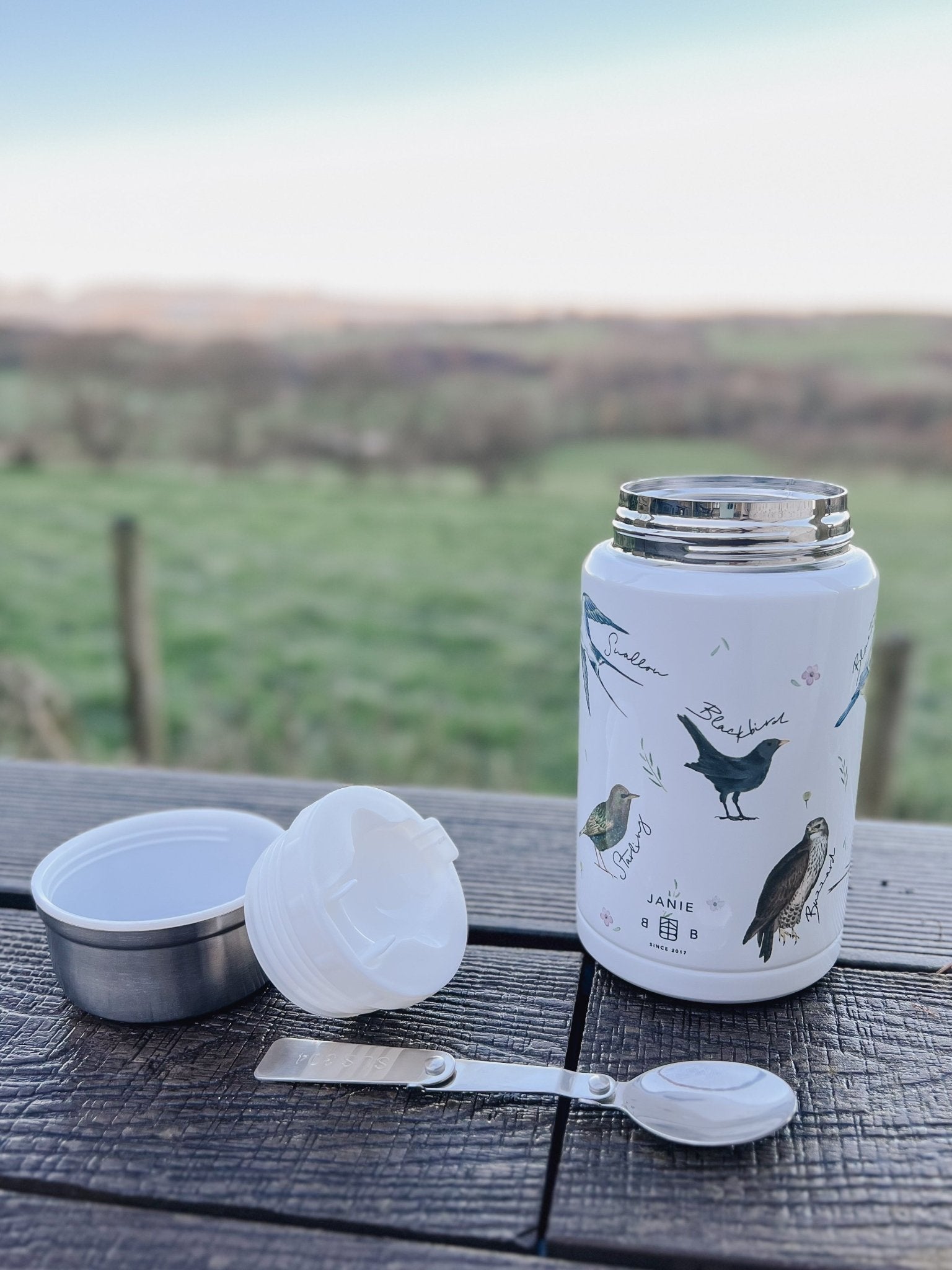 British Birds Food Flask - Birdie Barn