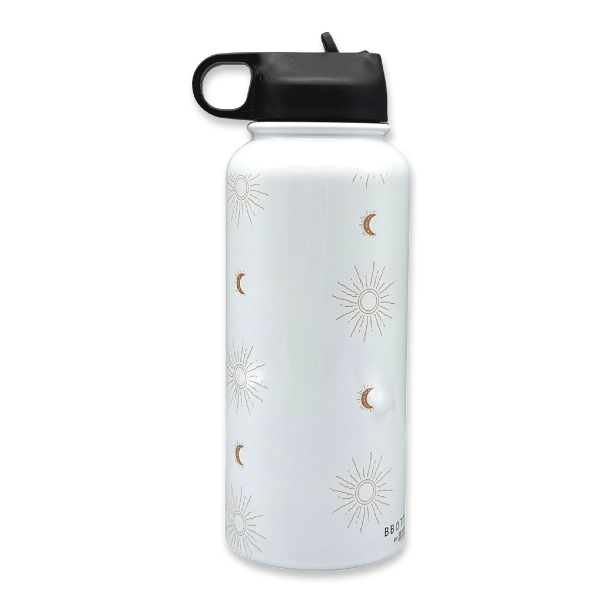 Burnt Boho BBottle - Old Lid + Personalised: ABBEY - Birdie Barn