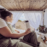 Burnt Boho BBottle - Old Lid + Personalised: ABBEY - Birdie Barn