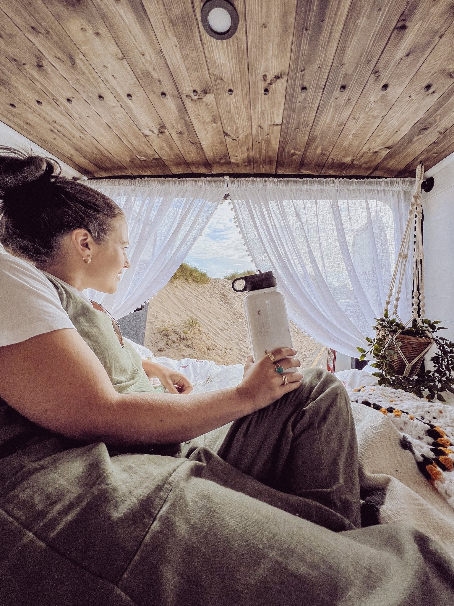 Burnt Boho BBottle - Old Lid + Personalised: ABBEY - Birdie Barn