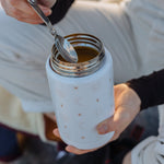 Burnt Boho Food Flask - Personalised: SNEHA - Birdie Barn