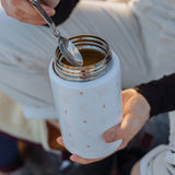 Burnt Boho Food Flask - Personalised: SNEHA - Birdie Barn