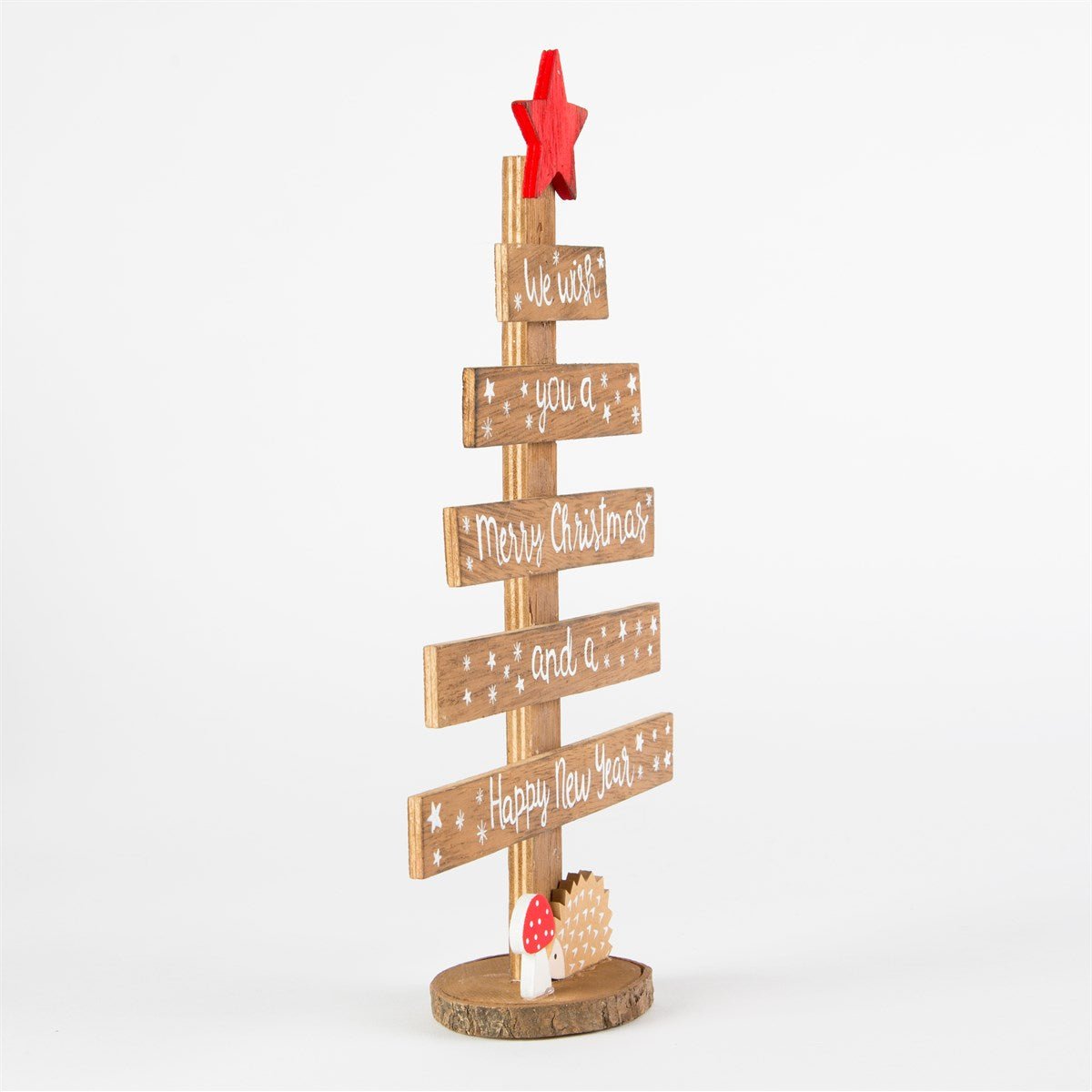 CHRISTMAS WISHES STANDING WOODLAND TREE - Birdie Barn