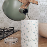 Flower Journey 12oz Tumbler - Blue - Birdie Barn