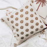 Shell Linen Effect Cushion Cover - Birdie Barn