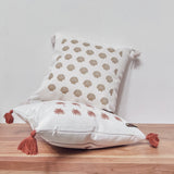 Shell Linen Effect Cushion Cover - Birdie Barn
