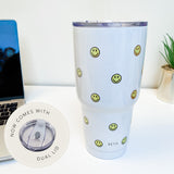 Smiley Face Travel Tumbler