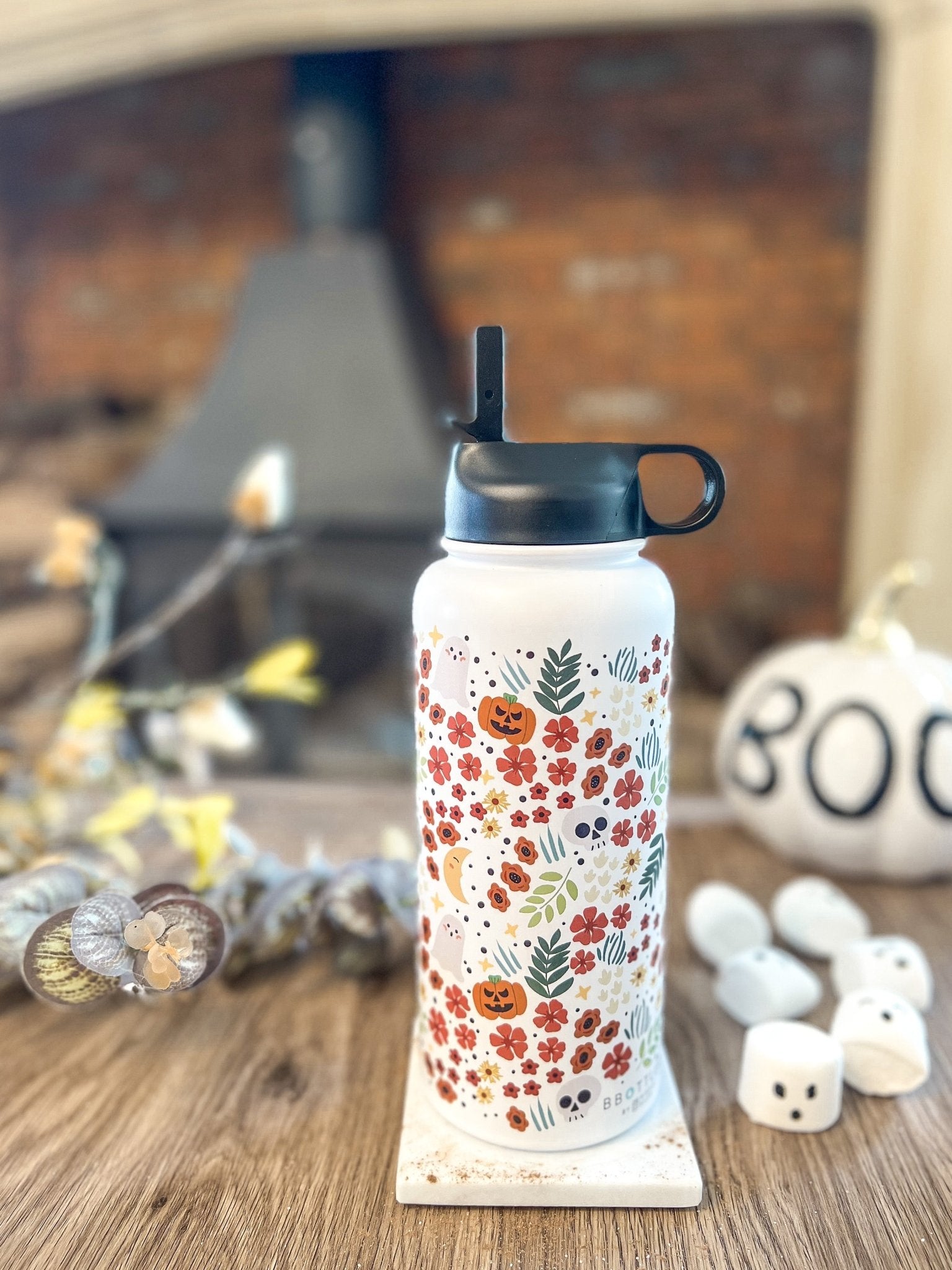 Spooky but Cute BBottle - Old Lid - Birdie Barn