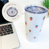 Strawberry Travel Tumbler
