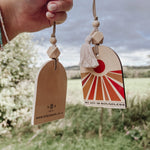 Wooden Air Freshener/Hanging Decoration - Birdie Barn
