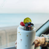 Pressed Flowers Food Flask
