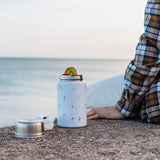Pressed Flowers Food Flask