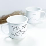 The Hobbit Quote Personalised Mug - 18oz Enamel