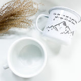 The Hobbit Quote Personalised Mug - 18oz Enamel