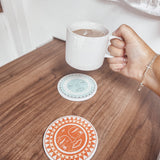 Sun & Moon Ceramic Coasters