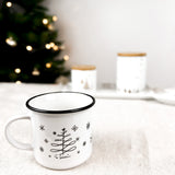 Monochrome Christmas 2021 Mug