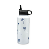 Sketchy Palms BBottle - Biro Blue