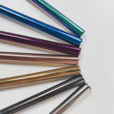 Jumbo Metal Straws
