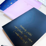 Set of 3 Foiled Notebooks