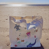 Sea Magic Linen Effect Tote