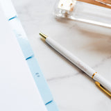 White 'Inspire' Soft Touch Pen