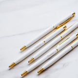 White 'Inspire' Soft Touch Pen