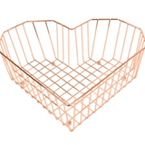 Heart Fruit Basket - Copper