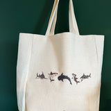 Shark Friends Tote Bag