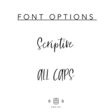 Personalised Wooden Magnet - Text