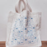 Santorini Linen Effect Tote