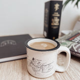 Middle Earth Map Mug