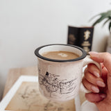 Middle Earth Map Mug