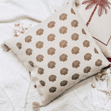 Shell Linen Effect Cushion Cover