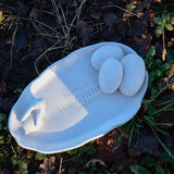 Personalised Oblong Stone Nature Plate