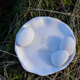 Personalised Round Stone Nature Plate
