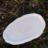 Personalised Oblong Stone Nature Plate