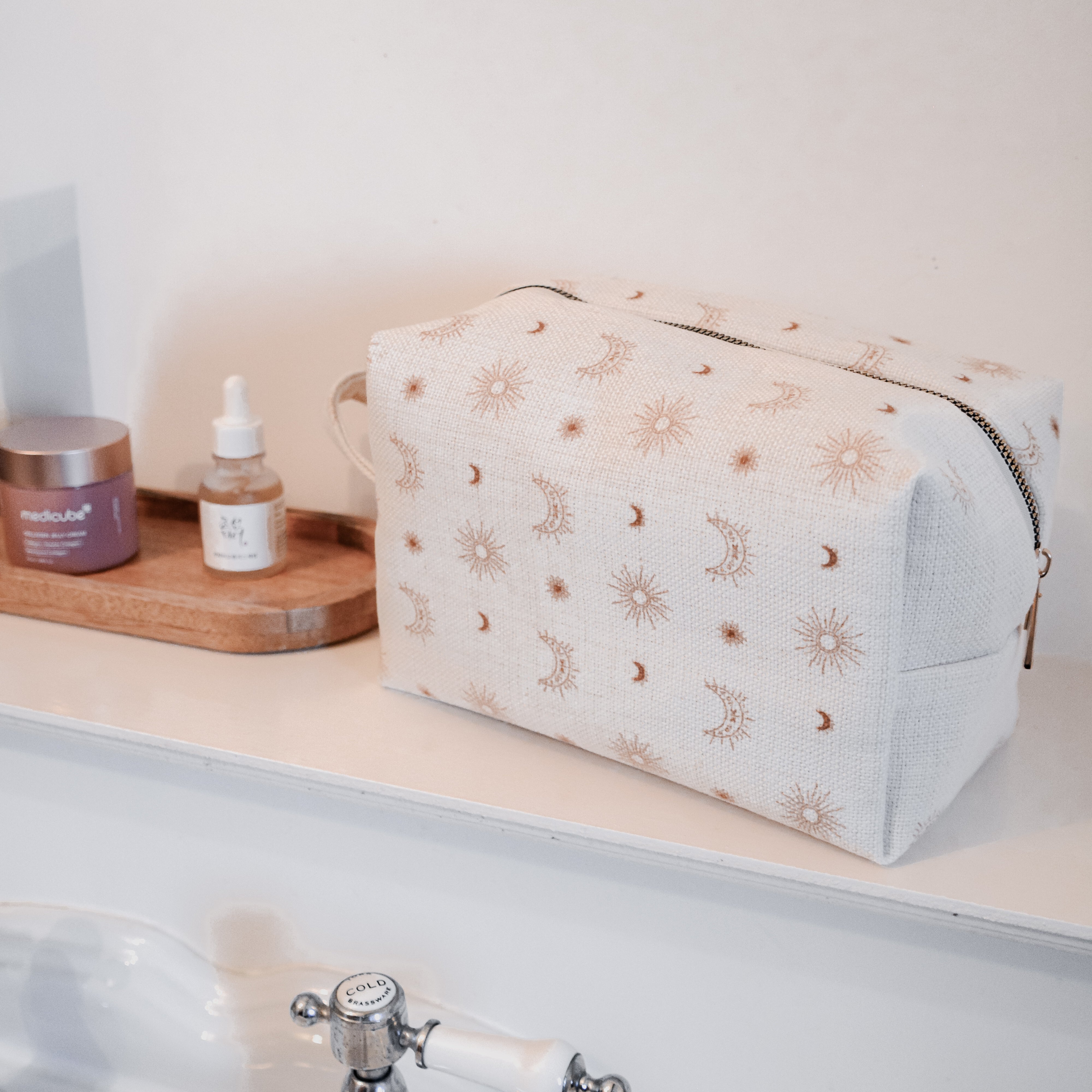 Burnt Boho Cosmetic Bags