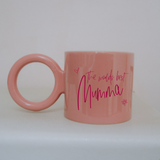 Pink Custom Message Mug