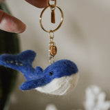 Bodhi - Needle Felt Blue Whale