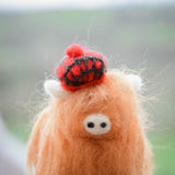 Wallace - Needle Felt Highland Cow