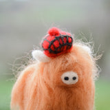 Wallace - Needle Felt Highland Cow