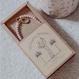 Tree Agate Grounding Wristlet