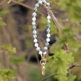 Tree Agate Grounding Wristlet