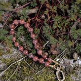Red Jasper Grounding Wristlet