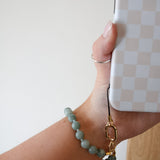 Jade Grounding Wristlet
