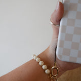 Howlite Grounding Wristlet