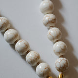 Howlite Grounding Wristlet