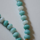 Aqua Agate Grounding Wristlet
