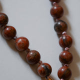 Red Jasper Grounding Wristlet